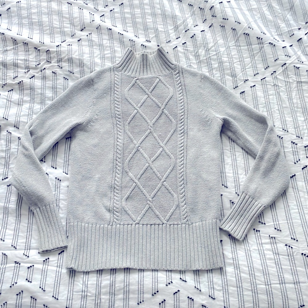 COPY - J Crew Gray turtleneck sweater XS